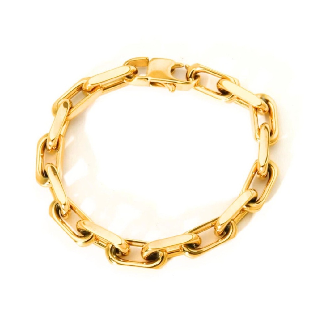Gold Chunky Chain Bracelet